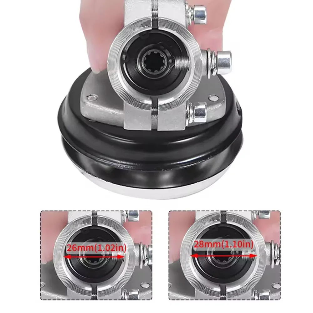 26mm/28mm Zahnmäher 7/9 Zähne Getriebe Getriebekopf Bürstenmäher Rasenmäher Getriebekopf Ersatzteil Rasenmäher Teile Gartenwerkzeug – Detail 5