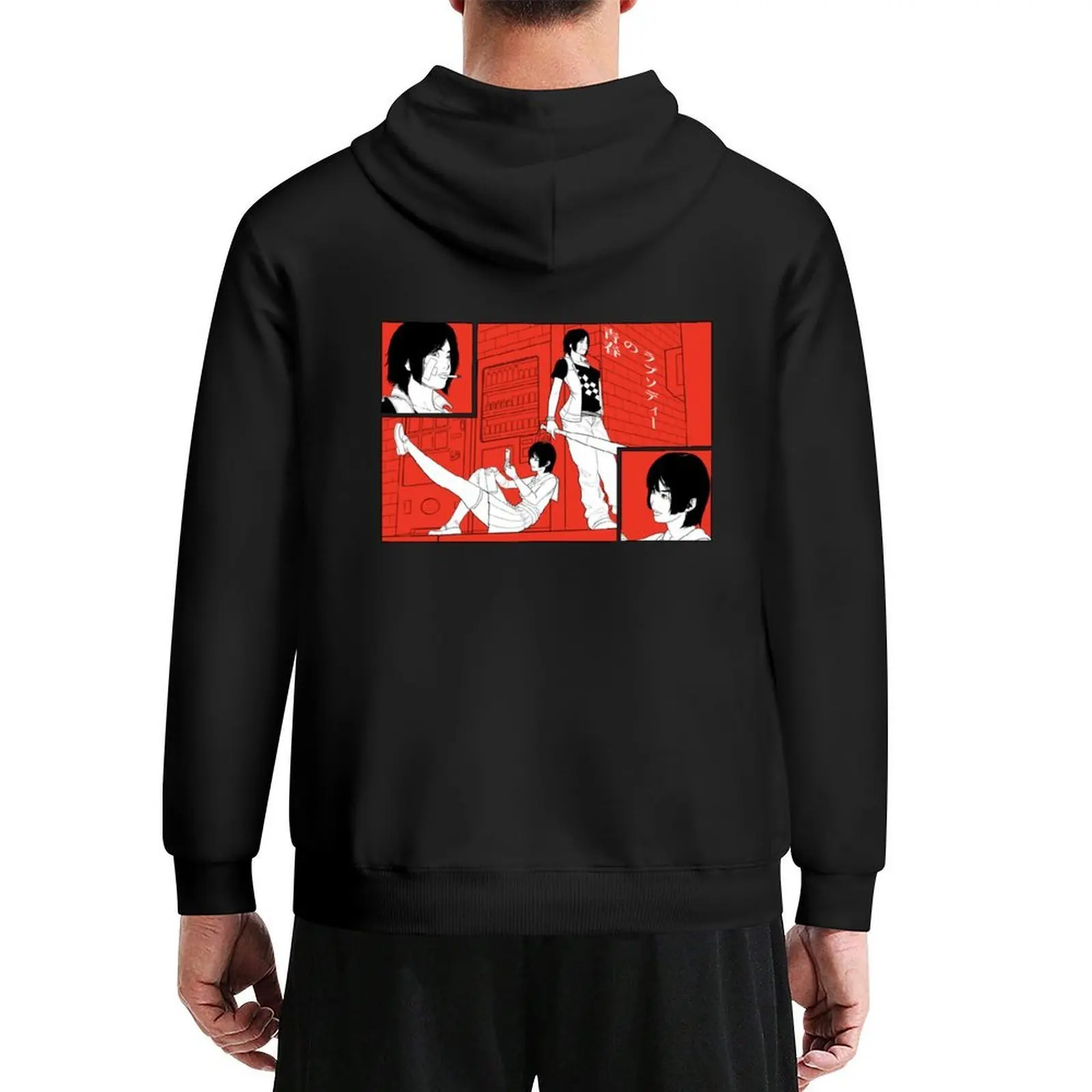 Hōkago - Seishun Hoodie ملابس أنيمي ملابس شتوية ملابس رياضية للرجال
