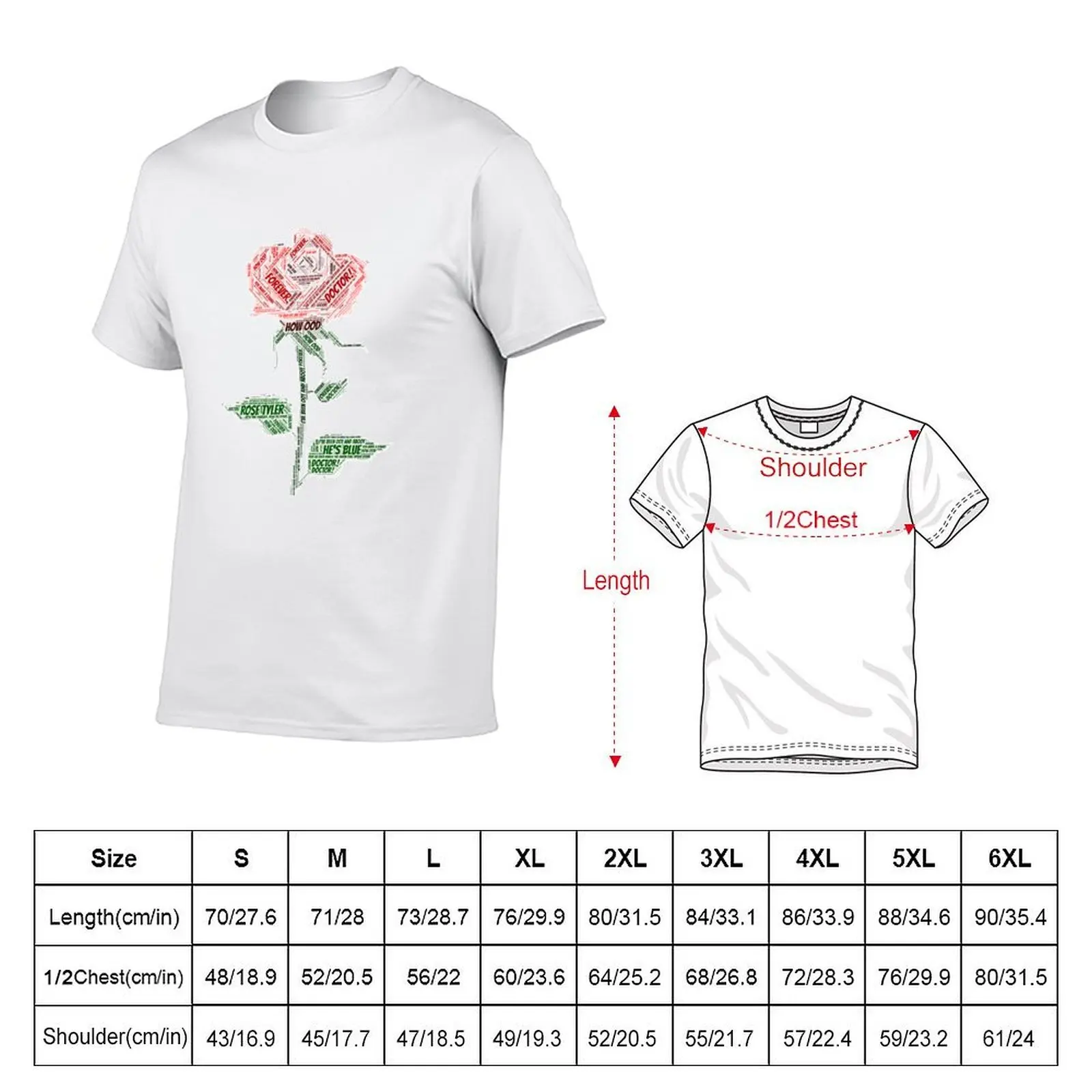 Rose Tyler Quotes T-Shirt summer clothes graphic t shirt vintage Men's t-shirt