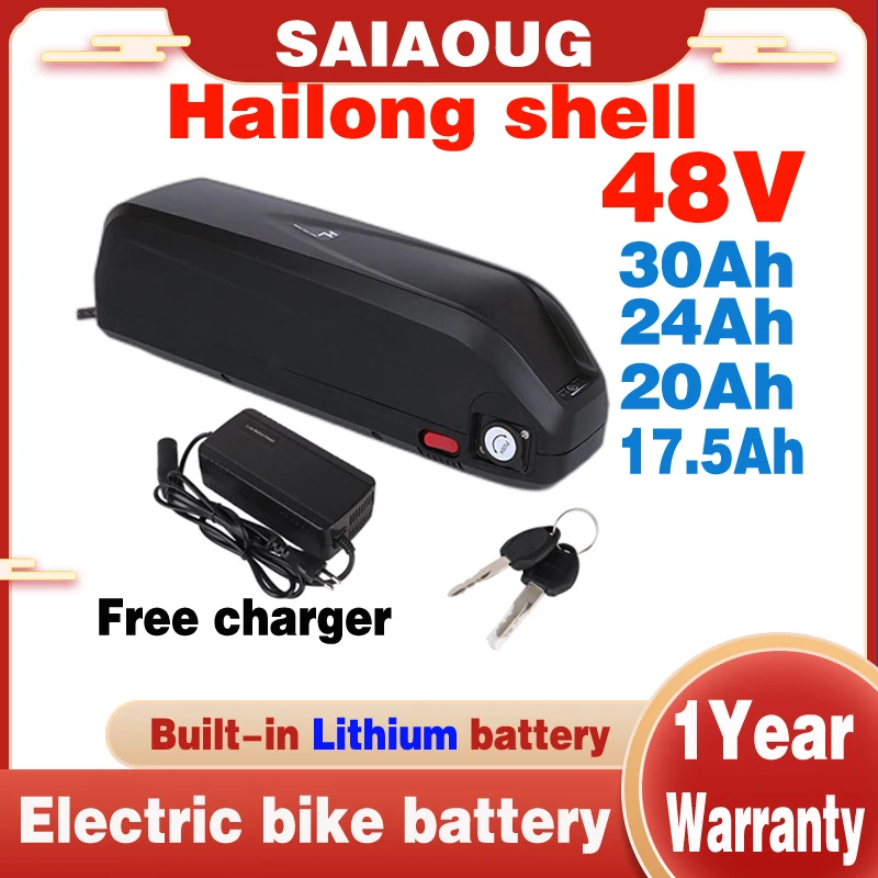 

48V20ah battery pack Ebike 24Ah 17.5ah for electric bike, electric scooter/wheelchair Hailong 18650 battery 30ah with charger