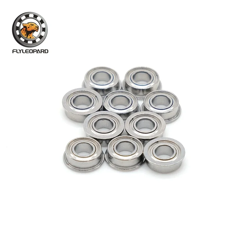 

10 шт. SMF52ZZ 2x5x2,5 мм фланцевый подшипник двойной подшипник-двойной металлический экранированный SMF52 Z ZZ шарикоподшипники SMF52Z