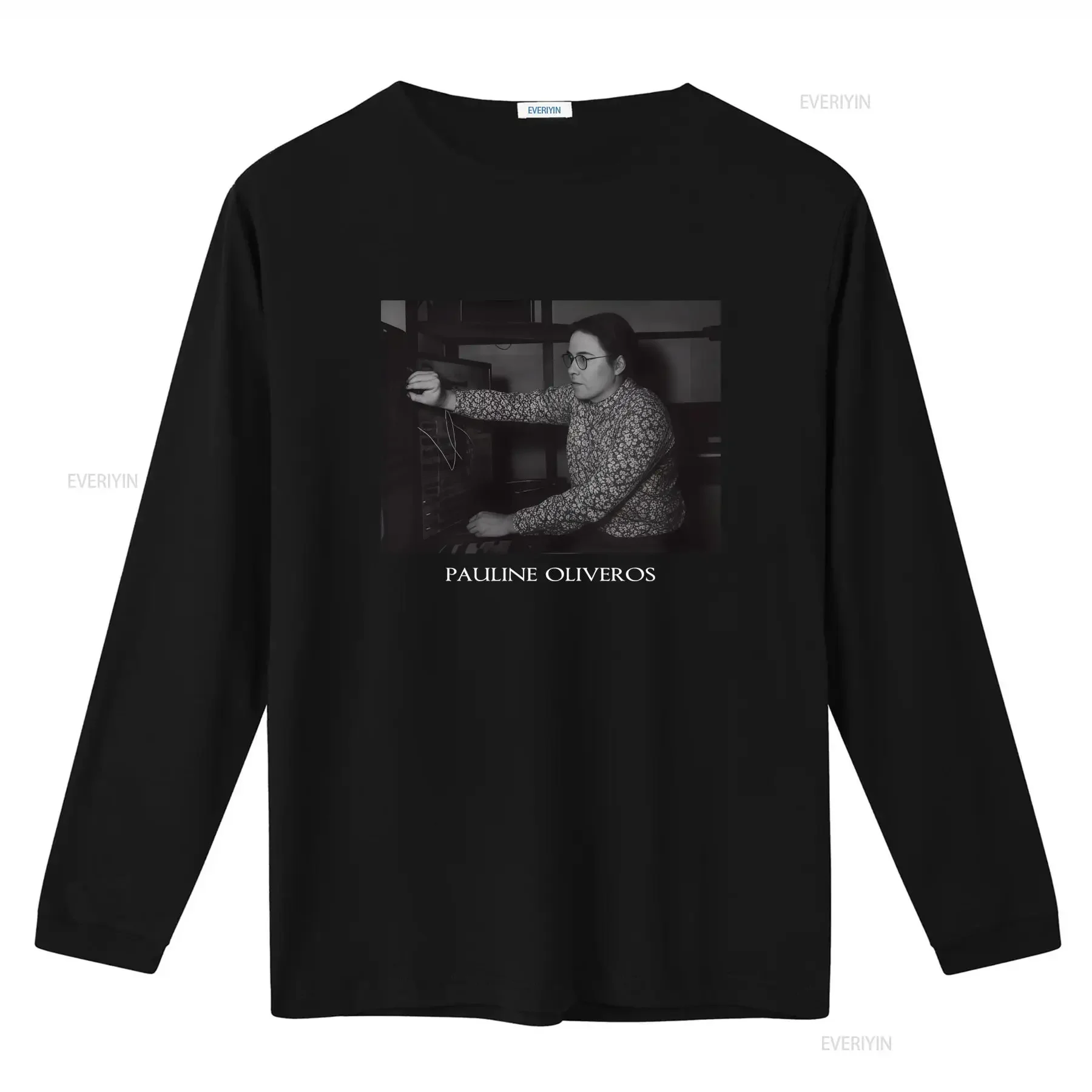 Pauline Oliveros T Shirt Pioneers of Electronic Music 6 Colorways Retro Style for Lovers vintage Washed Versatile graphic