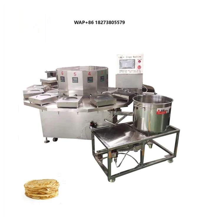 Electric Continuous 12 Pcs Nonstick Omelette Baking Machine Automatic Crepe Maker Machine for Home Pan Cake