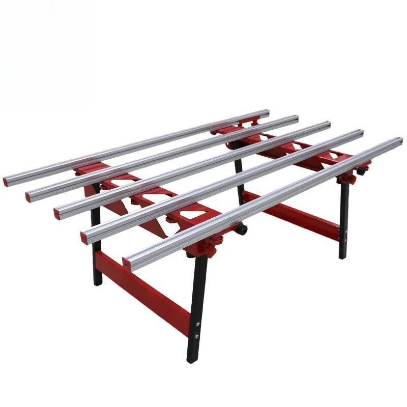 Large plate tile cutting countertop handling desktop workbench multi-functional operation demonstration stand