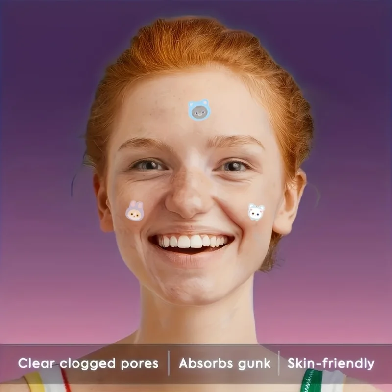 40 шт., мультяшный консилер от прыщей, консилер для лица, палочка от прыщей, невидимые прыщи с принтом, невидимые пятна