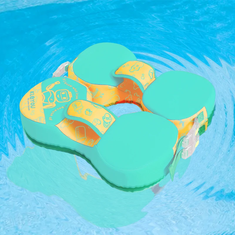Flotadores de piscina para bebé, anillo de flotabilidad no inflable para axilas, con hebillas de seguridad