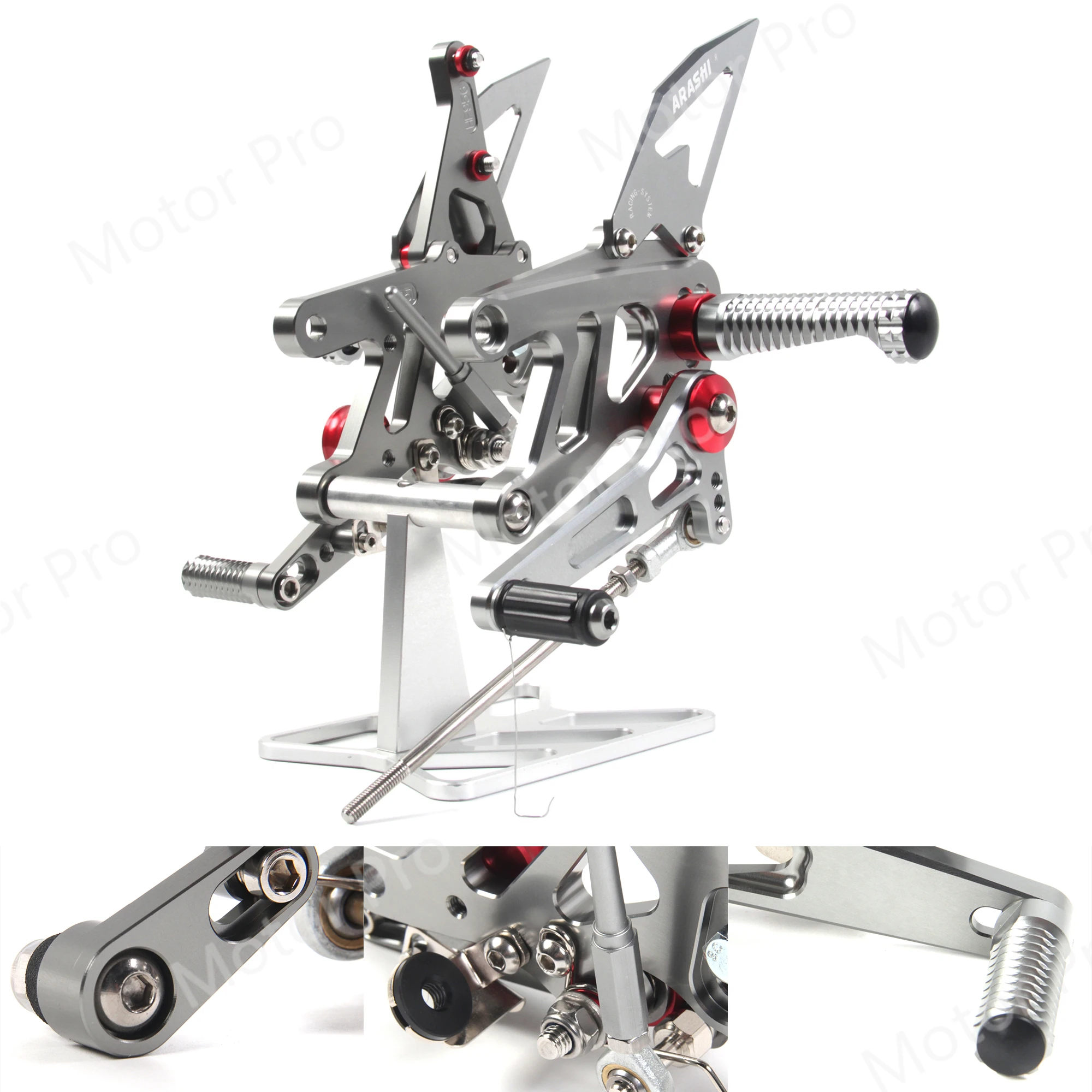 لأبريليا RSV4 2021 2020 2019 2018 2017 مصنع APRC ABS SBK SE 2013 2014 2015 2016 قابل للتعديل GP التحول سباق مساند القدمين الوتد #1