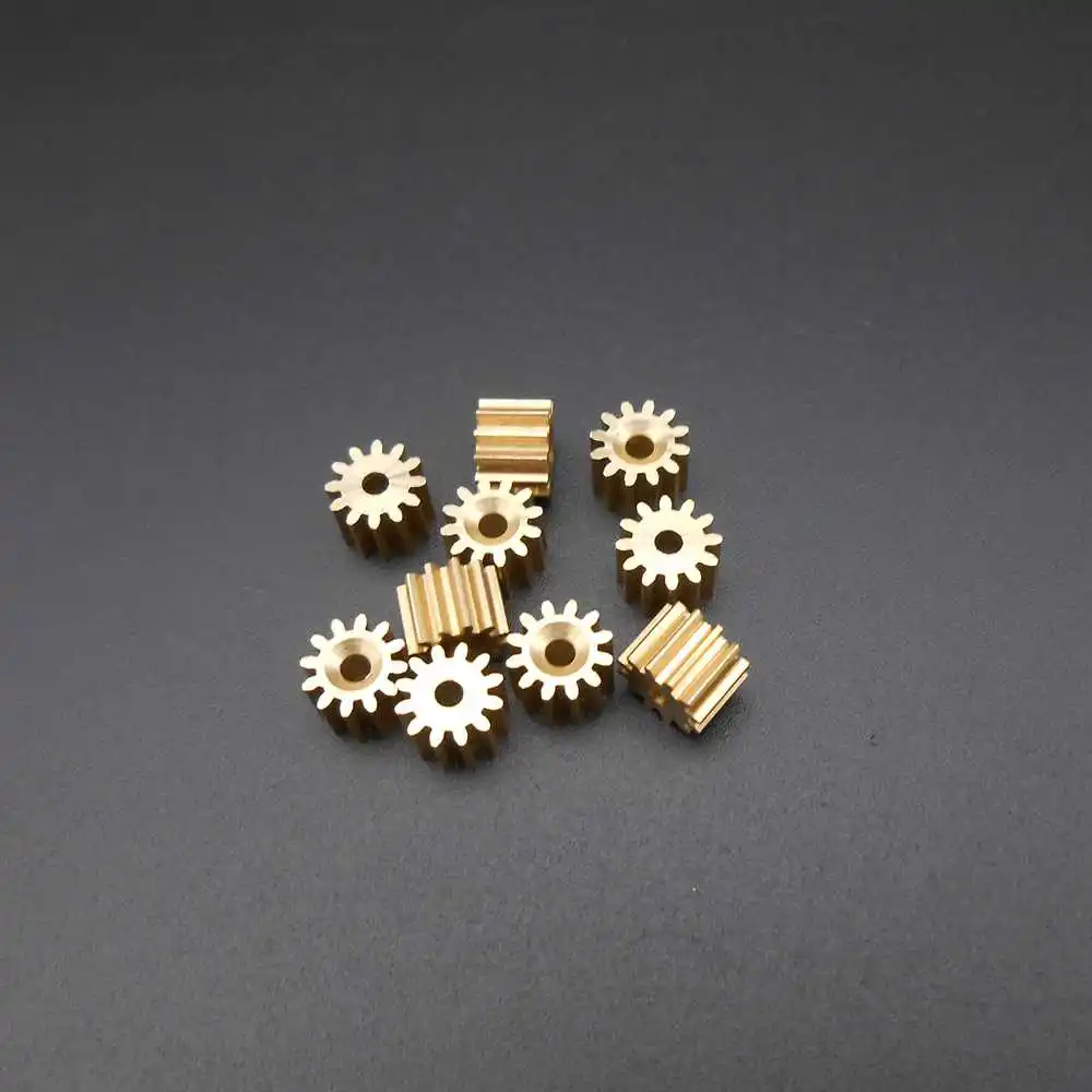 

10 шт., 0,5 м, 12 зубьев, латунная шестерня, цилиндрическая шестерня 0,5, модуль T = 12, диафрагма отверстия 2 мм, 1,95 мм, аксессуары для модели «сделай сам», диаметр 7 мм, X высота 5 мм
