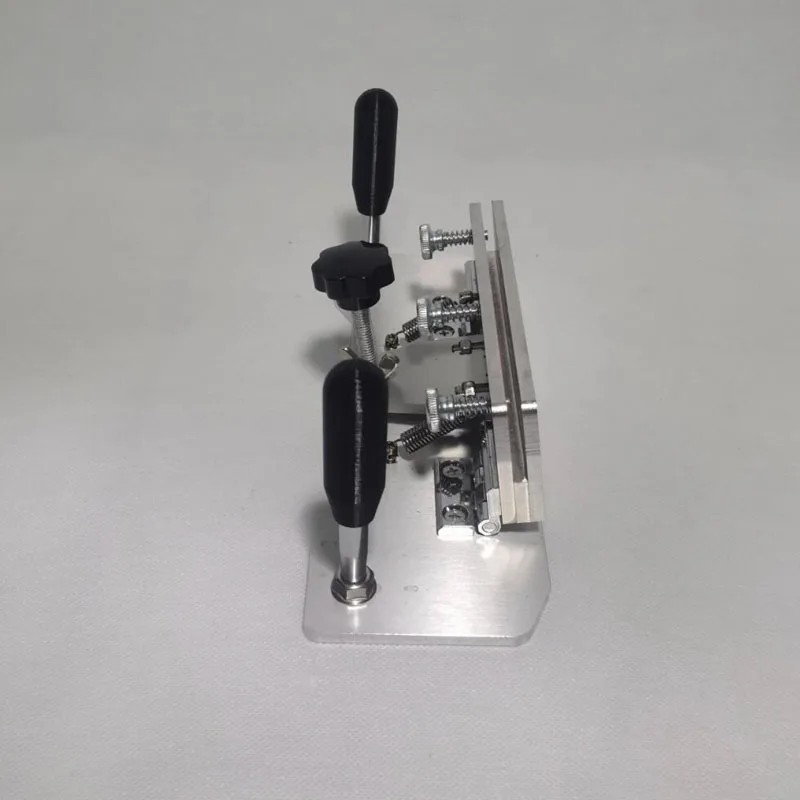 Handheld Belt Sander DIY Sharpening Jig Fixed‑Angle Knife Sharpening Holder Clamp for Kitchen Knife Blade Grinding Tool