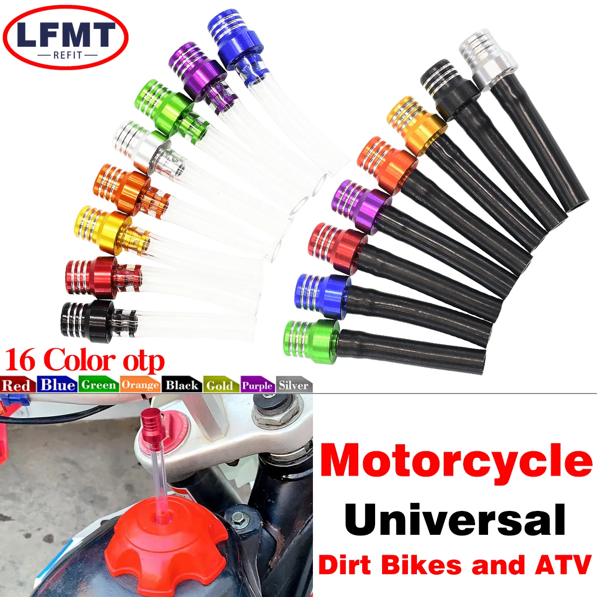 Motorcycle Fuel Tank Air Gas Cap Oil Vent For Yamaha WR250F WR250R WR250X WR426F WR450F YZ125 YZ250 400F SXF EXC CRF WR KXF ATV