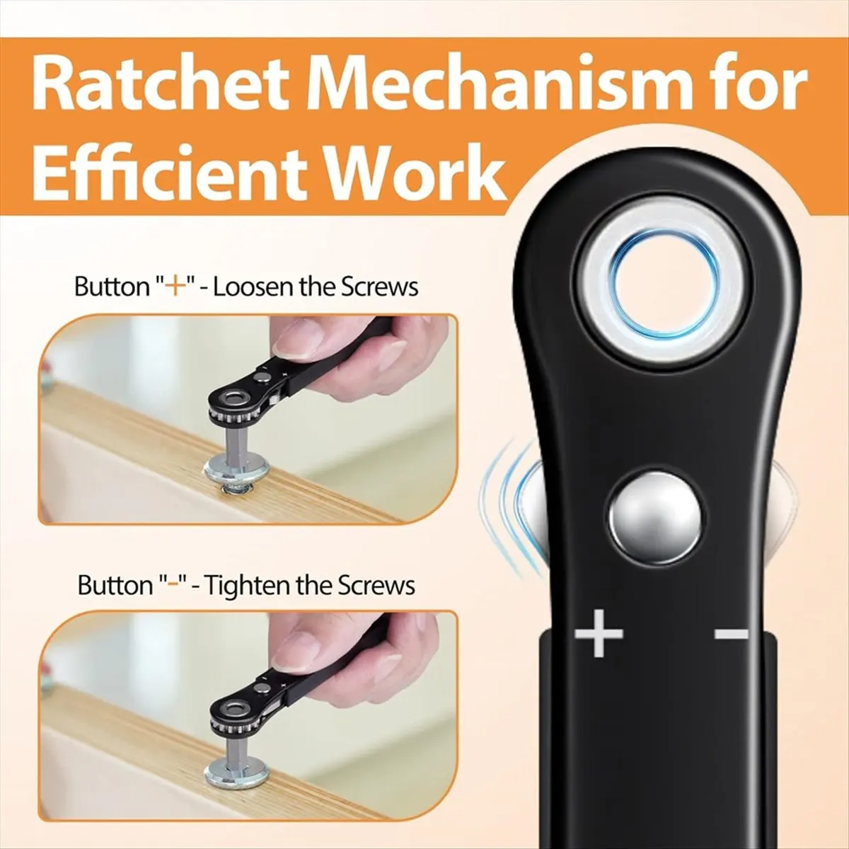 2026 + Gifts for Men Women Angled Screwdriver 90 Degree Offset Screwdriver Multi-Tooth Bidirectional Mini Bit Ratchet Wrench
