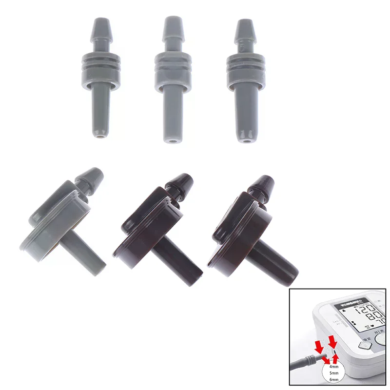 

1 шт. 4мм/5мм/6мм цифровой манометр для измерения артериального давления, манжета для тонометра на руку, соединитель для тонометра