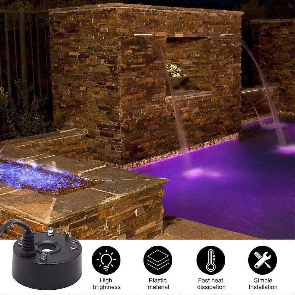 2IN1 USB 5V Water Pump Ultrasonic Atomizer Mist Maker Fogger Fountain Pond Garden Rockery Fish Tank Landscaping Humidifier