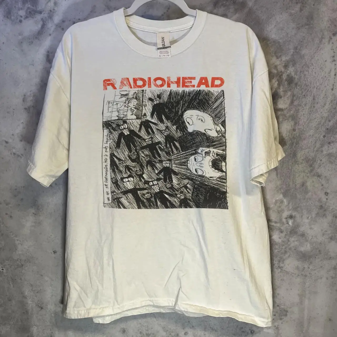 Radiohead The curves Reprint maglietta digitale stile classico S-5XL NH10855