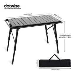 KRC CAMP Camping Folding Removable IGT Wood Table Lightweight Camp BBQ Grill Table Outdoor Picnic Fishing Table IGT Set 2024