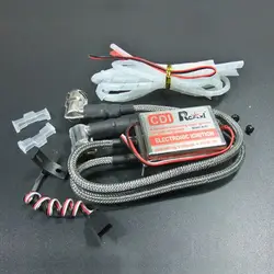 Rcexl CDI-1224 CDI Ignition Kit for 10mm - NGK CM6 Plugs TWIN (DL100/111) high voltage module, spark coil, shielded plug lead