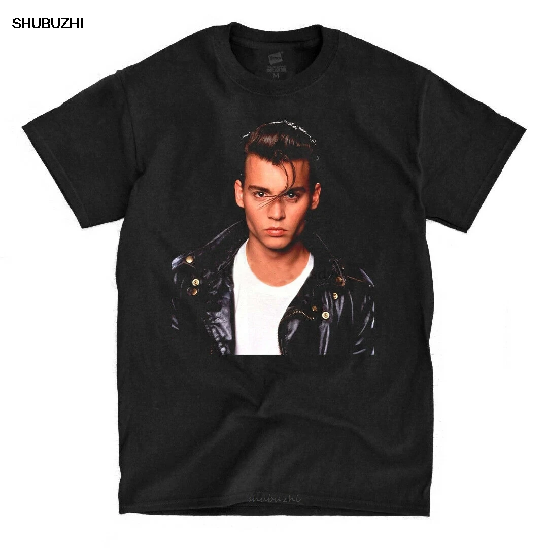 2024 New T-shirt for Men Johnny Depp Cry Baby  Black Shirt Ships Fast! High Quality! Active Unisex Tee  Harajuku