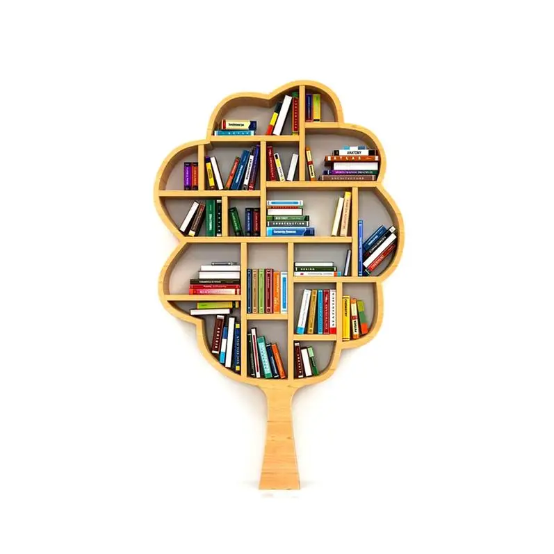 

Montessori-style bookshelf table and chair set Library daycare furniture School reading corner