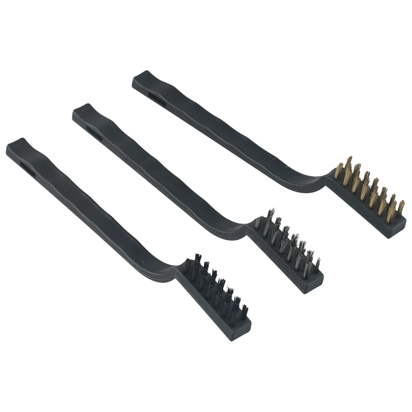 

Brand New High Quality Wire Brush Cleaning Mini Stainless Steel Wire Rust 1pcs7 Inch Black Hand Tools Scrub Copper