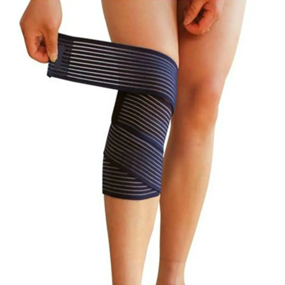 

Ankle Support Sprains Injury Comfortable Leggings Calf Elastic Bandage Sport Protection Bandage Bike Leg Warmers Thigh Sleeve