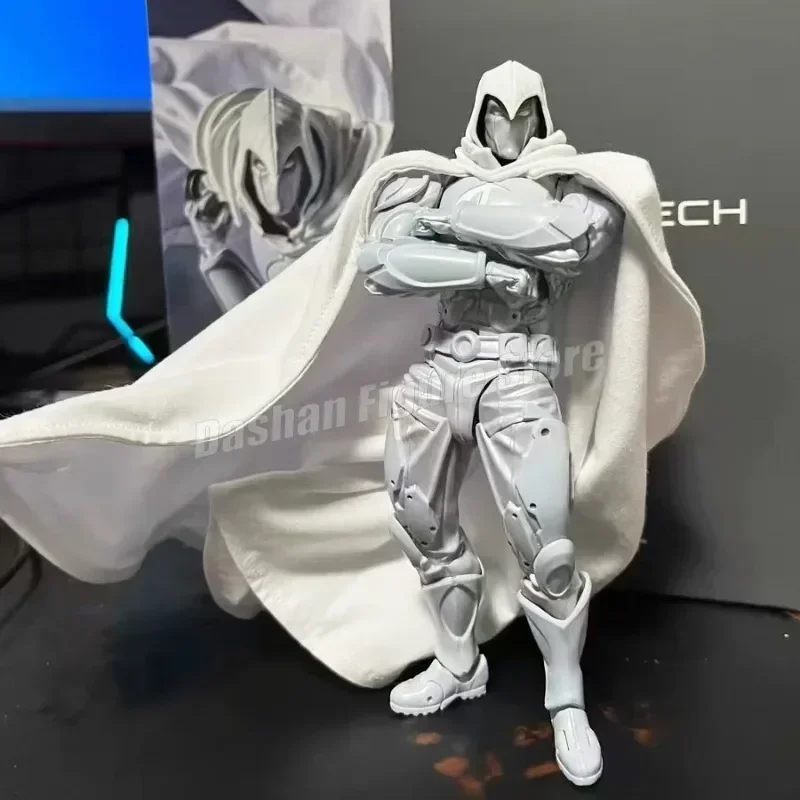 Moon Knight Anime Figure Revoltech Amazing Yamaguchi Marc Spector Action Figurine Collection Ornament Model Toy Birthday Gift