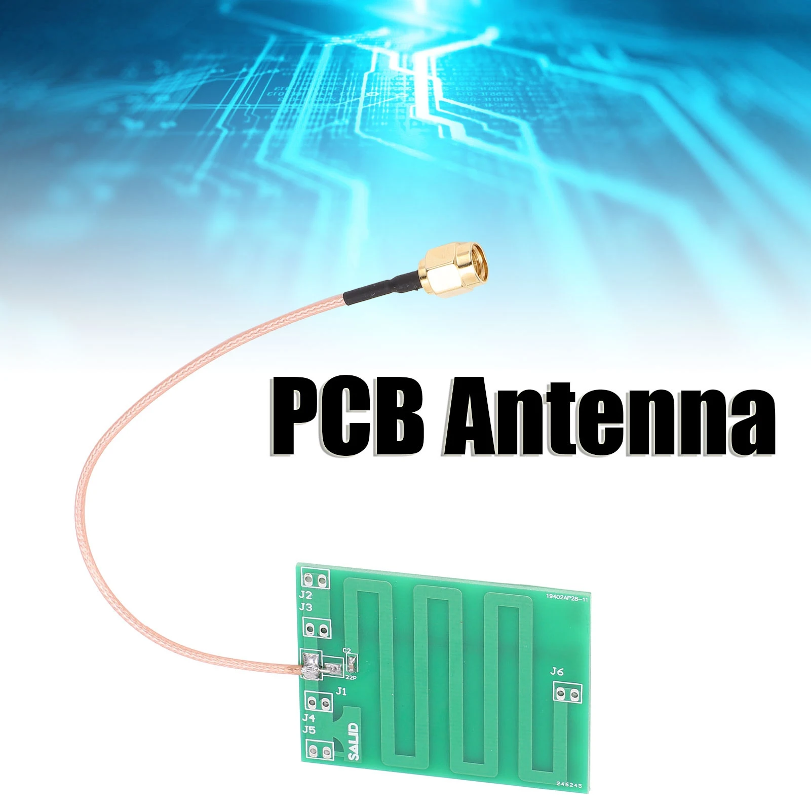 Composant électronique antenne PCB polarisation circulaire lecteur RFID UHF composant électronique antenne de lecteur RFID 902-928 MHz