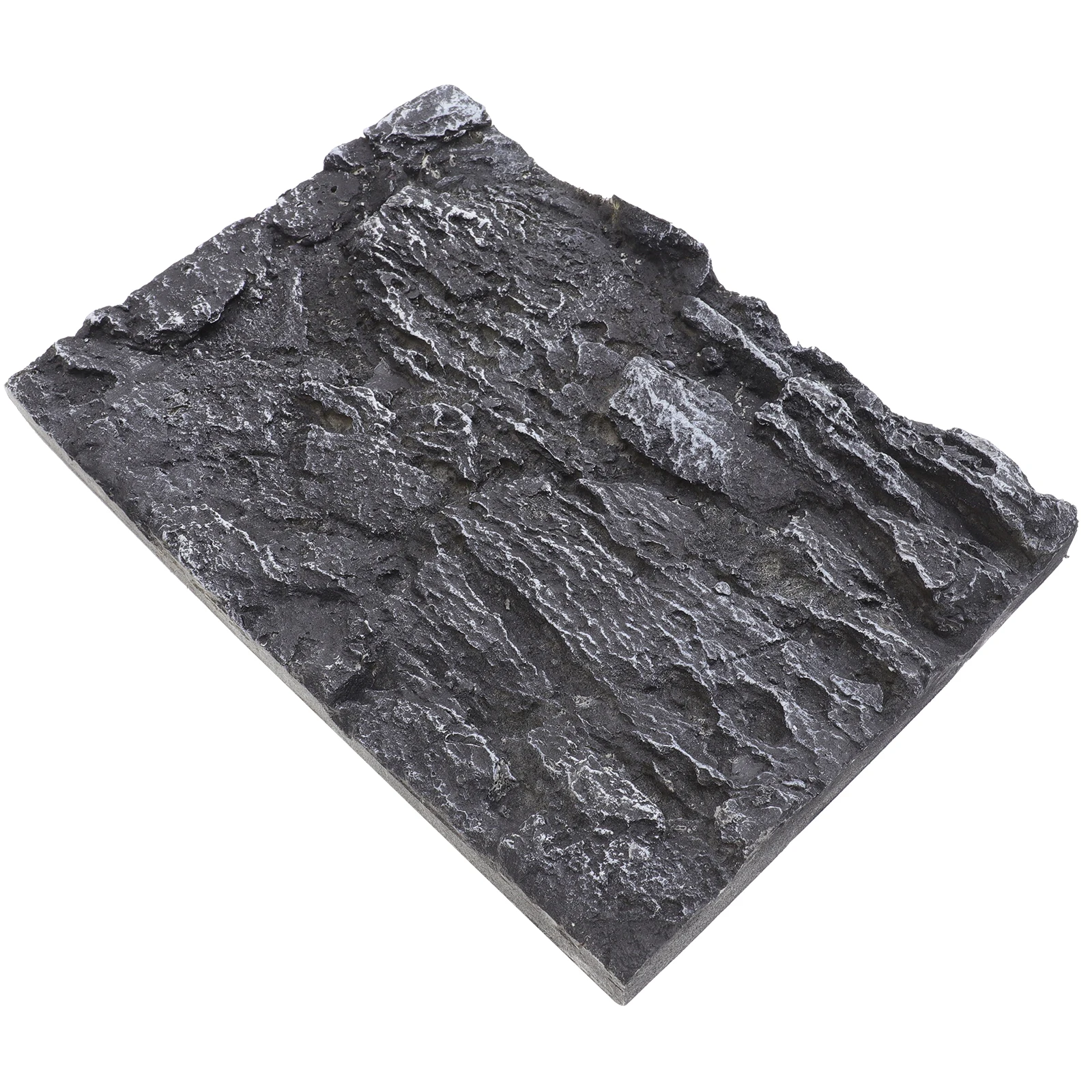 

Rock Slab Decoration 3D Terrarium Background Realistic Texture Reptile Tank Accessories Fish Tank Habitat Decor Uneven Surface