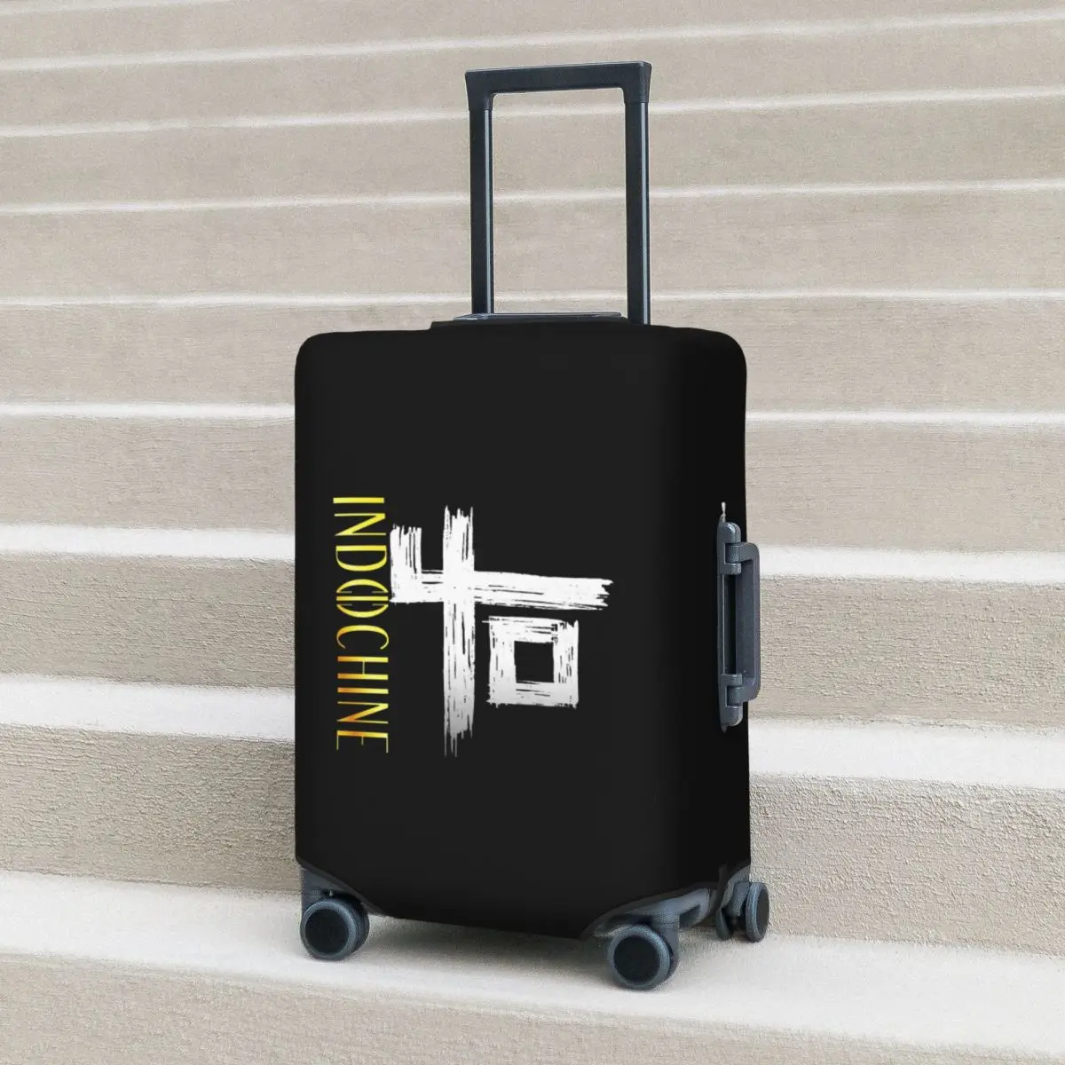 

Indochine Suitcase Cover Protection Elastic Travel Luggage Protector Covers for 18-32 Inch