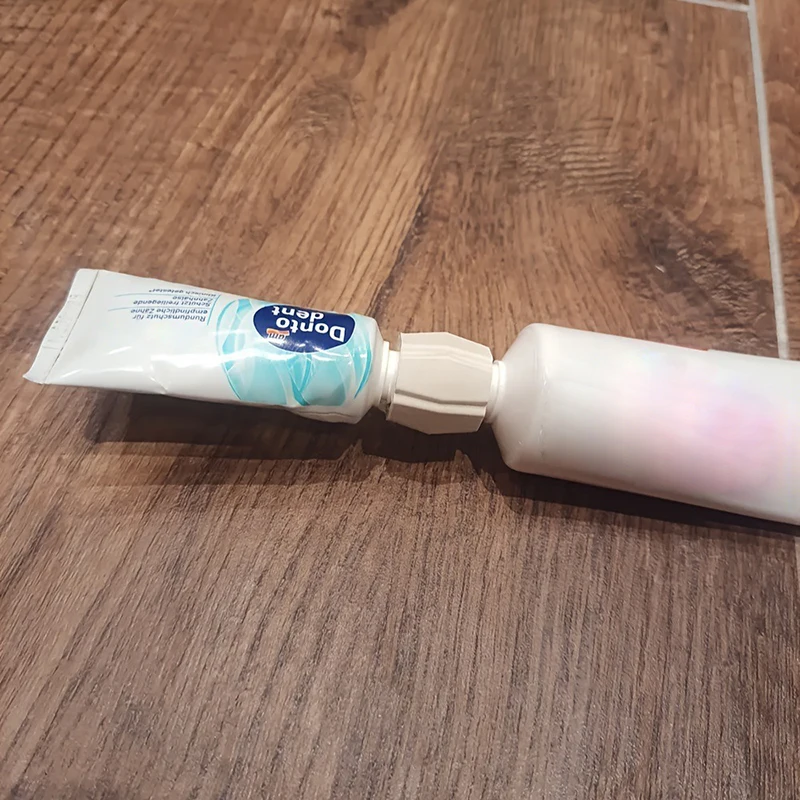 1/3/5pcs Summer Travel, Picnic Toothpaste Refill Adapter, Toothbrush Tube Converter, Practical Bathroom Accessories