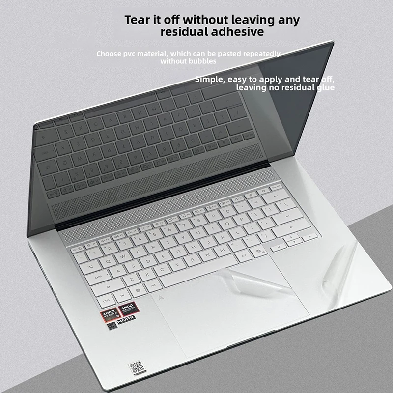For ASUS Zenbook 14 S14 A14 UX3407Q UX5406A UX5406S body protective film UX3405C UX3405M laptop skin sticker UM3406H UM3406K