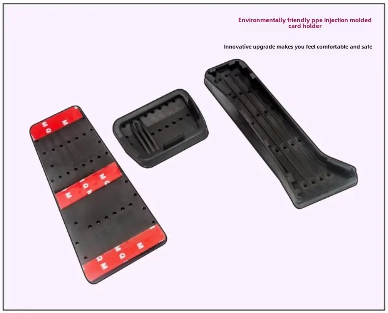Auto Gaspedal Bremspedale Fußstütze Pedal Abdeckungen Rutschfeste Pads Für Mazda 3 2014 2015 2016 2017 2018 LHD/RHD AT/MT Zubehör – Detail 11