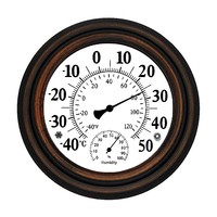 2 In 1 Indoor Outdoor Thermometer Hygrometer Wall-Mounted Temperature Humidity Meter Room Thermo-Hygrometer Weather Station