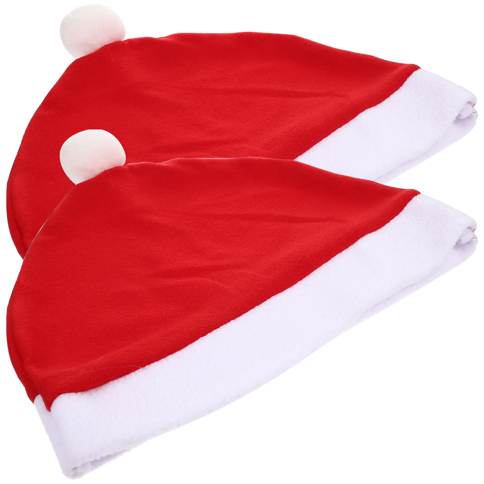 

2Pcs Christmas Santa Hat Car Headrest Covers Xmas Car Decoration Vehicle Accessories Holiday Decor Vehicle Decor