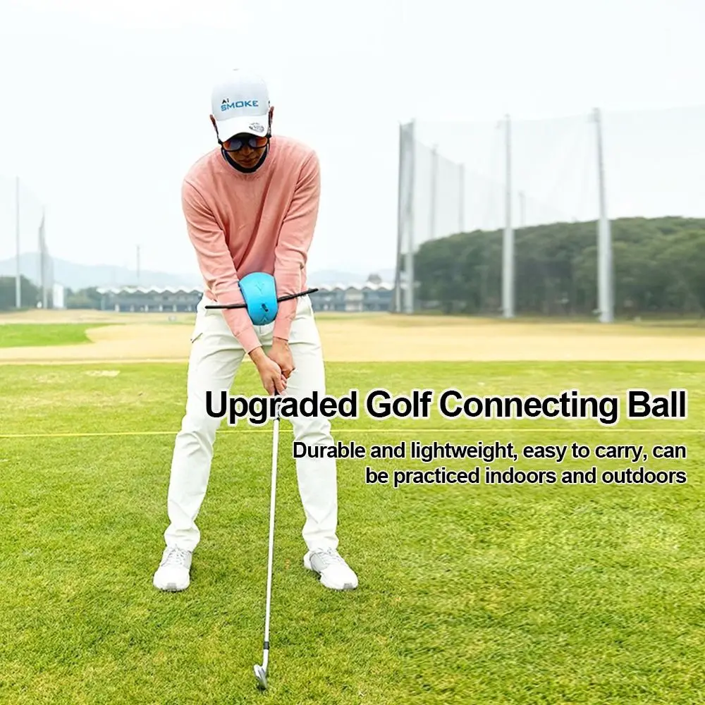 swing-mechanics-training-golf-connecting-ball-portable-easy-to-use-golf-swing-trainer-durable-golf-training-aid