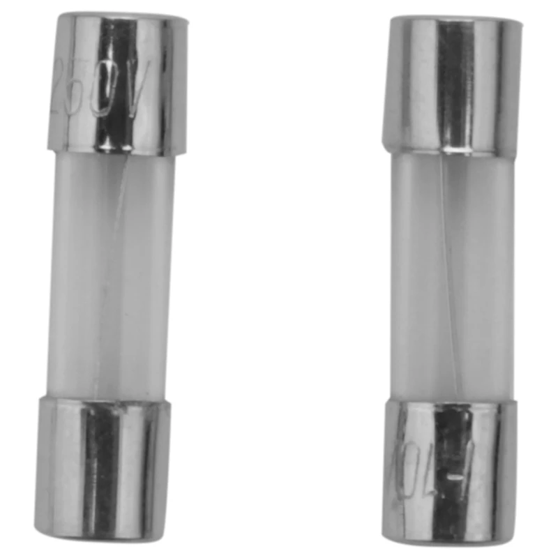 O vidro lento do atraso do tempo do sopro funde tubos, 5mm x 20mm, 250V, 10Amp, 20 PCes