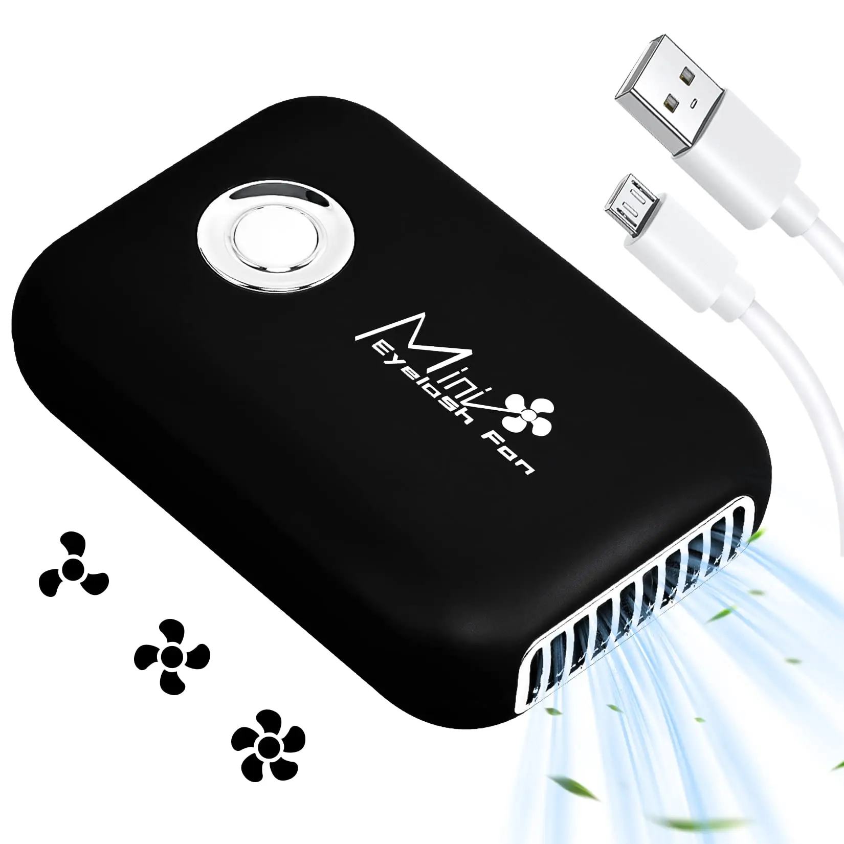 AILAISHI kipas bulu mata Mini USB, Pengering bulu mata palsu, peniup, lem maskara, perlengkapan rias, ekstensi bulu mata cepat kering