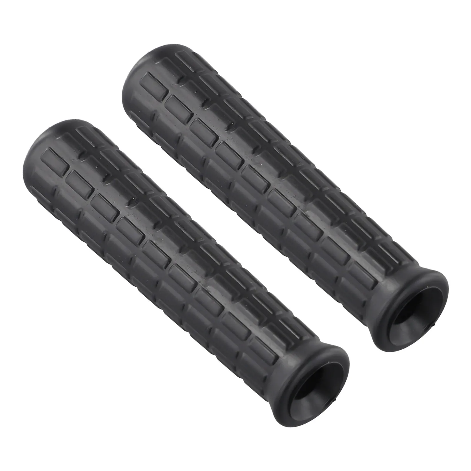 New High Quality Rubber Handles Wheelbarrow Grips Handlebar Non Slip Plastic Replacement Round Tubes Tool 2 Piece