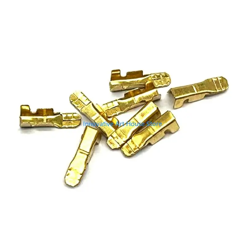 E1PC MultiPurpose Metal Wiring Clip Docking Connector Line Pressing Button for Various Drill Models Easy To Install Replace