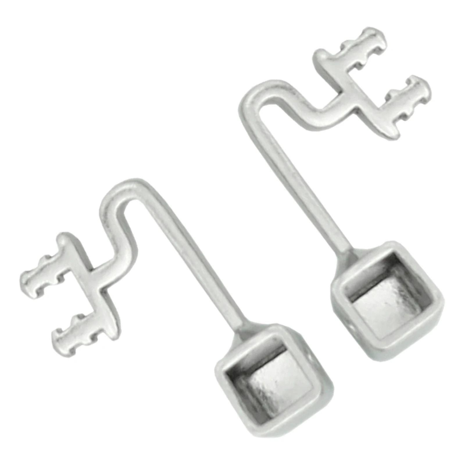 

1Pair Glasses Nose Pads Arm Eyeglasses Nose Cushion Arm Replaceable Durable Nickel Support Grip Nosepad Holder Optical Glasses