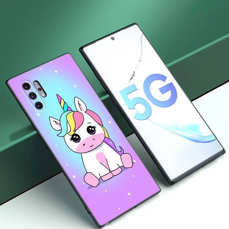 Cute Cartoon Unicorn Case For Samsung M30 M31 S Note 10 20 M04 M13 M32 4G M14 M23 M33 M34 M42 M52 M53 M54 5G M11 M12 M21 M22 M51 image 6
