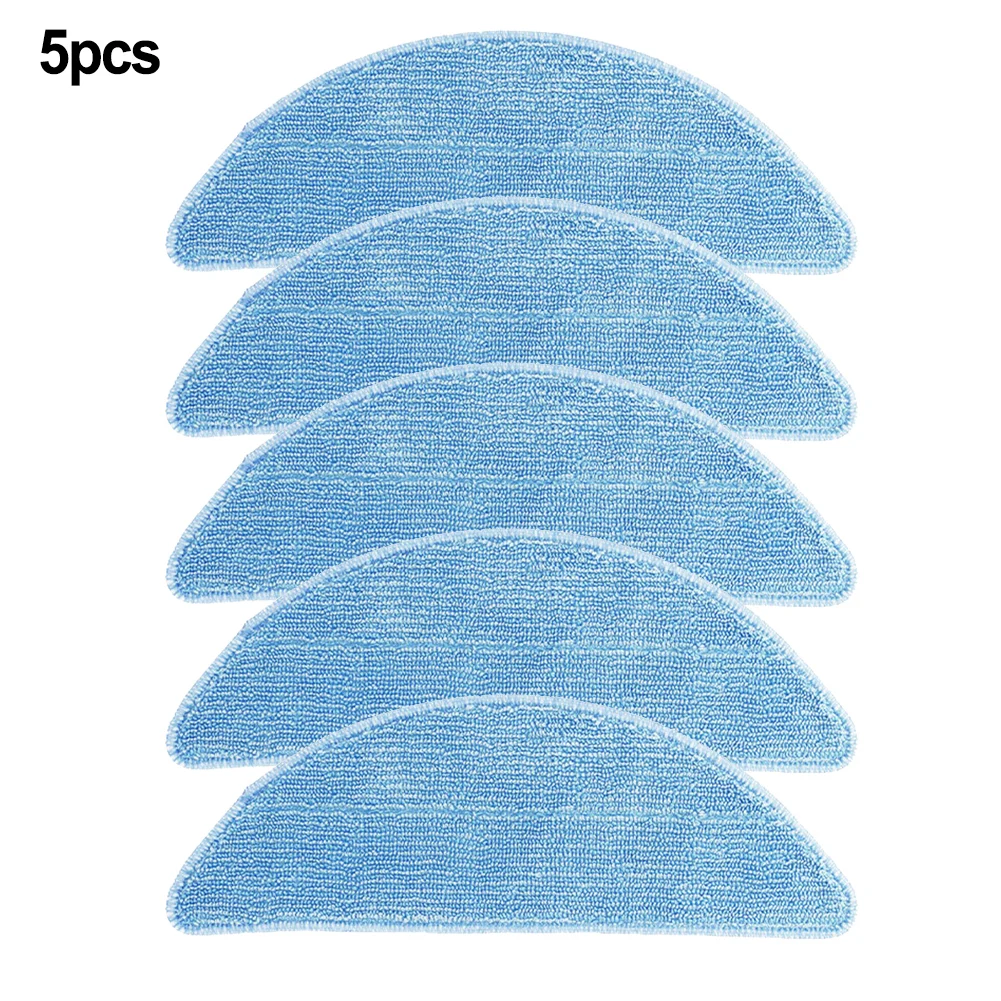 อุปกรณ์เสริม Mopping Pad S4 S6 อะไหล่เครื่องดูดฝุ่น WasserTank ผ้าเช็ดทําความสะอาด X500 Pro 5pcs 5 × Mopps สําหรับ Tesvor X500