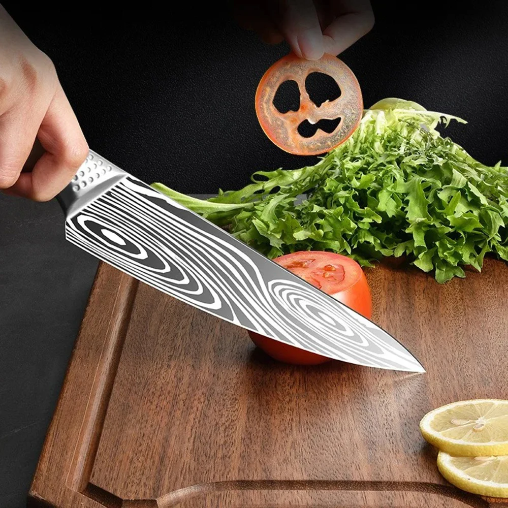 Chief chef's knife kitchen household vegetable cutting Yusheng meat cutting multi-purpose fruit cooking steak knife view 2