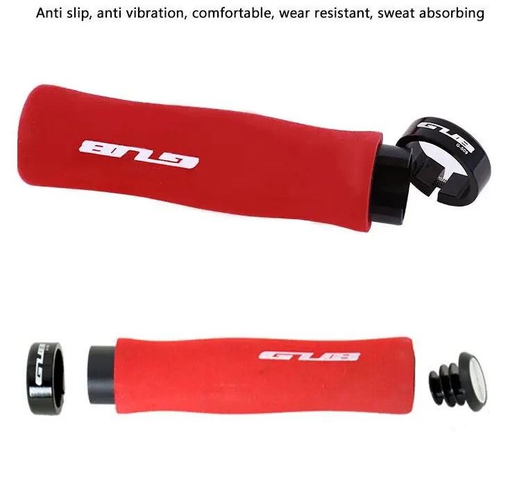 Cycling Grip Bike Grips for Bicycle Handle Lockable MTB Road Handlebar Grip lock Aluminum Alloy + Sponge Mountain Bike grips