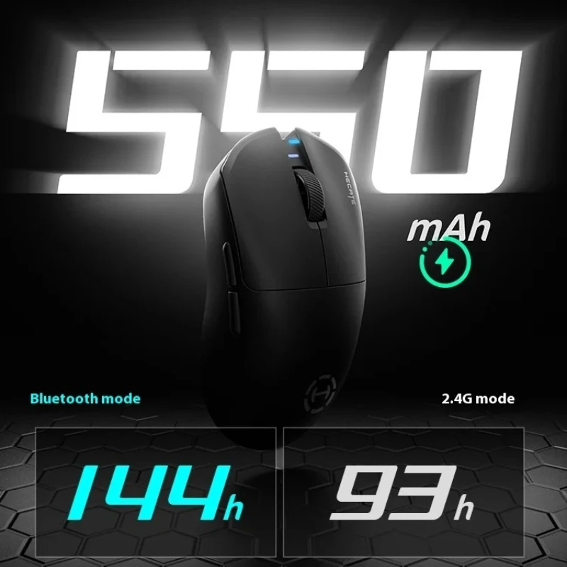 

Custom Edifie Hecate G3M Pro Mouse Tri Mode PAW3395 Wireless Lightweight E Sports Gamer Accessory for Computer PC Gift