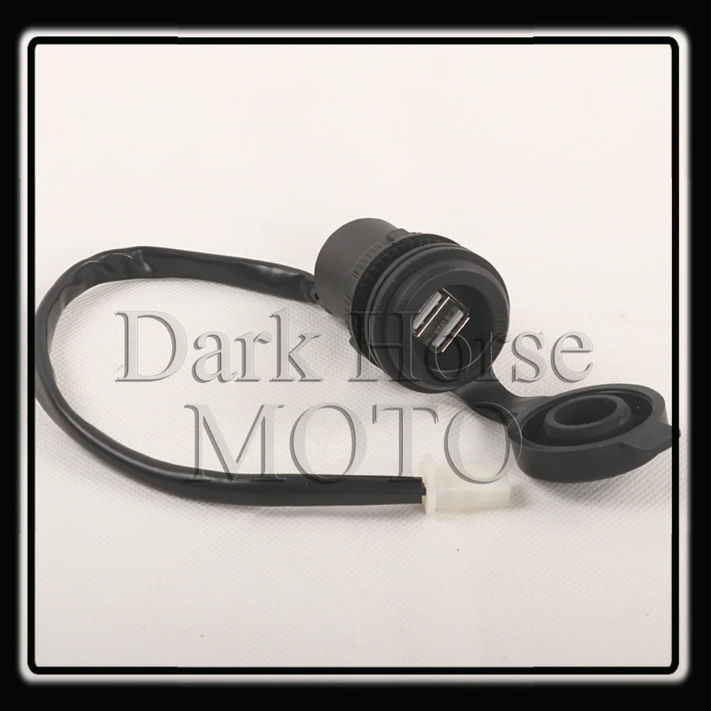 

Motorcycle USB Charger Mobile Phone Charging Cable Dual Socket FOR ZONTES ZT 125-U U-125 155-U U-155