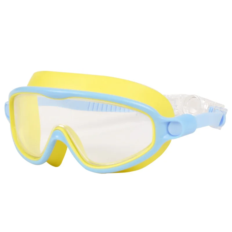 Kids Professional Silicone Swim Eyewear Waterproof Plating Double Anti-fog Pool Glasses Anti-UV Men Women Lens Surfing Goggles