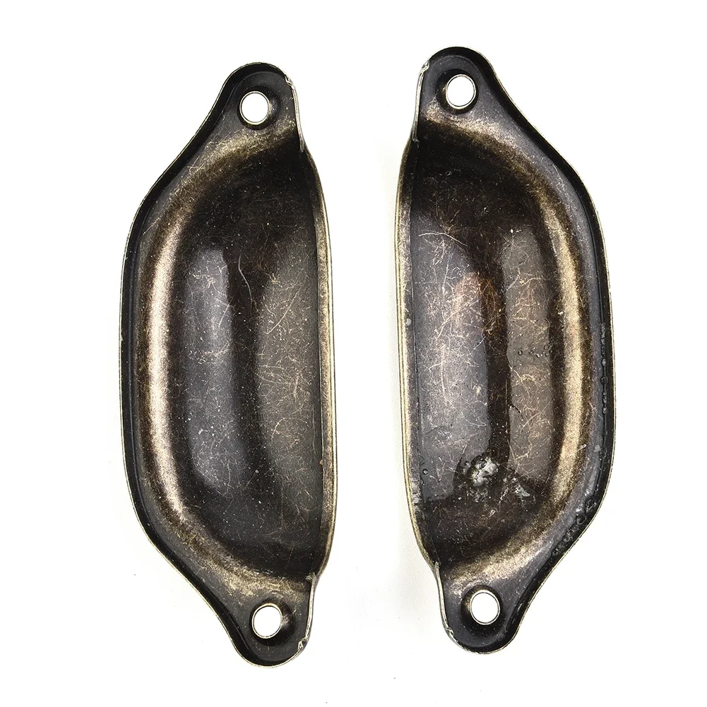 Furniture Pull Handles Shell Antique Brass Cabinet Knob 10Pcs Accessories Brand New Fashion Nobby High Quality