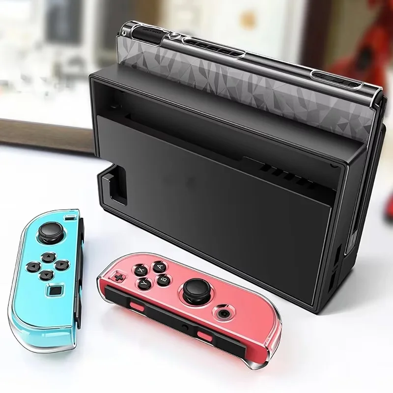 Switch Case For Nintendo, Clear Protective Case Cover For Nintendo Switch And JoyCon Controller