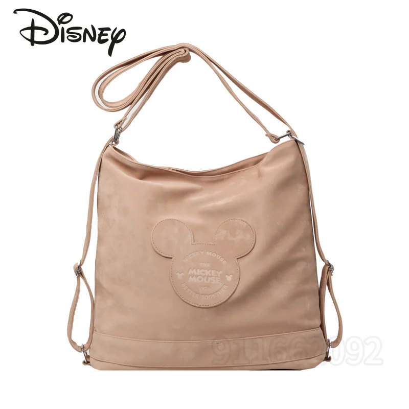 Borsa a tracolla da donna nuova Disney Mickey borsa da donna di moda di marca di lusso zaino da cartone animato di grande capacità multifunzionale