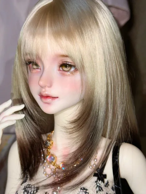2026 New BJD doll 1/3 Xiaozhu girl delicate cut head quality resin toy birthday gift baby just a head 3